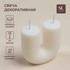 Decorative candle SL Home 15x5x15 cm