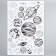 Interior plastic sticker "Planetarium" 60x90 cm