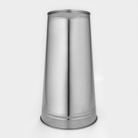 Vazon without pens, 9 l, h = 39 cm, stainless steel, GOST-3