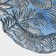 Black dining plate "Arabis", d = 28 cm, blue color