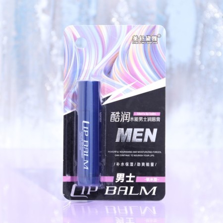 Male hygienic lipstick with grapes extract