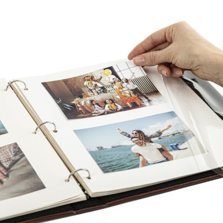 Magnetic BRAUBERG sheets for a photo album 23x28 cm, set 10 pcs.-6