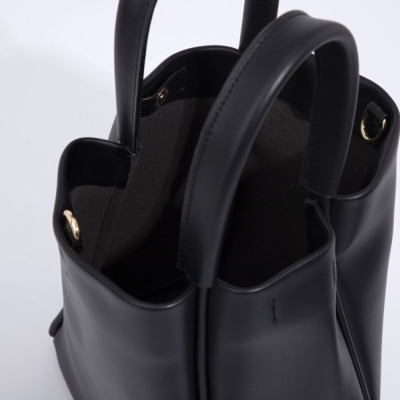 Bag Female Tout with zipper, black color-6