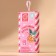Gift set Ural Lab "Happy Post": hand cream 30 ml and lip balm 10 g, New Year