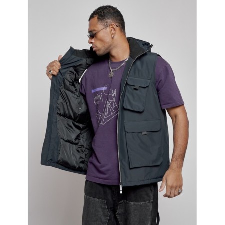 Luy jacket transformer male winter, size 56, dark blue color-28