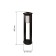 Lamp Garden Era E27, IP54, 20W, 192x192x600 mm, black