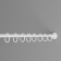 Bathroom cornice, telescopic 120-220 cm, white color