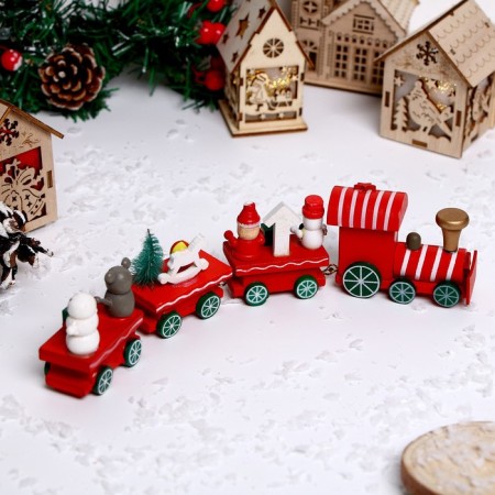 Souvenir "New Year train", 24.5 cm-5