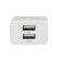 EXPLOYD EX-Z-611, 2 USB, 3.1 A, white, white