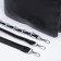 Bag Cross-Bodi with a zipper, black color