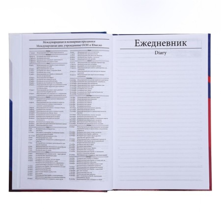 Deliciper of Leduced A5, 128 sheets "Russia", hard cover, glossy lamination-15