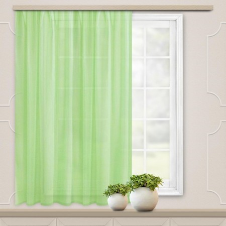 The curtain for the kitchen Witerra 140x145cm, St. Green, veil, PE100%