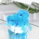 Soap roses, blue, set of 3 pcs.