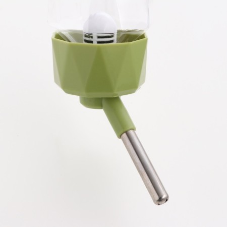 Animal drinkers, 500 ml, fastening-spring, green-2