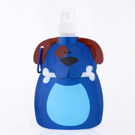 Water flask, 280 ml, "animals", 22 x 12 cm, mix-7