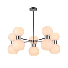 Ceiling light Gerhort G11071/10CR WT, 10x60W, E27, 47x73x73 cm, chromium color