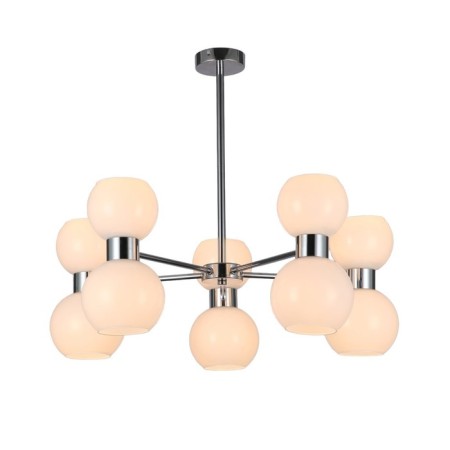 Ceiling light Gerhort G11071/10CR WT, 10x60W, E27, 47x73x73 cm, chromium color