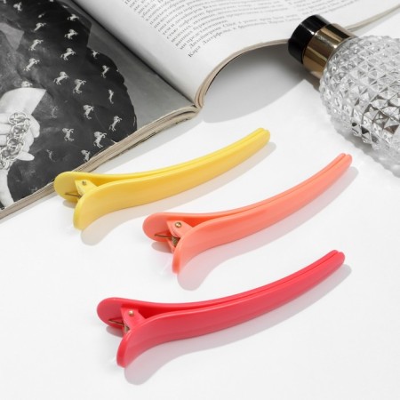 Hair clip "Cosmos" classic, 11 cm, mix-4