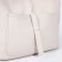 Luggage bag on lightning, 2 external pockets, milk color