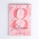 Notepad "from March 8 Pink feathers", on the crest, A5, 40 sheets