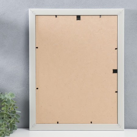 Photo frame Plastic "Mira" 30x40 cm, 641761 White (plastic screen)-3
