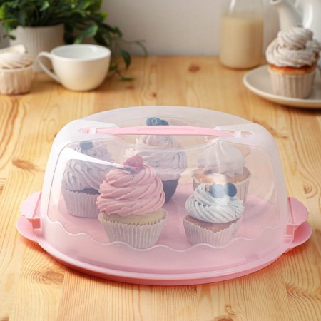 Cake with a lid, d = 29 cm, color mix-1