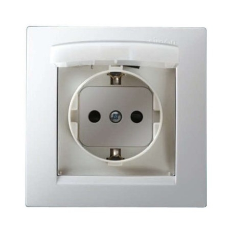Simon 1590450-030 socket, joint venture, with grounding