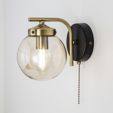 Sconces Citilux "Elvin" CL105315, 13x15 cm, 1x20W, LED, Black Color Black