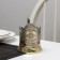 The cup holder "Fatherland. Duty. Honor ", d = 72mm, brass
