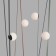 DK5550-BK Belty Orb lamp with D150MM H147MM 48V 100 ° 4000K IP20 Black Plastic