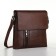 Male bag, brown color