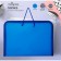 Folder with A4 handles, 325 x 240 x 25 mm, lightning around, plastic, "office"