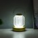 Night Sensor "Losen" LED 3W USB AKB Dimmer gold 11.5x11.5x23.5 cm Risalux
