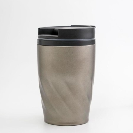 Thermal circle, 350 ml, graphics, retains heat 2 hours, 13.5 x 8 cm, golden metric