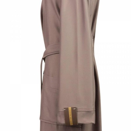 Men's robe with a hood "Marvin", size m, color gray-3