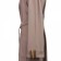 Men's robe with a hood "Marvin", size m, color gray