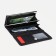 Women's wallet on a magnet, black color