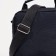 Male bag on lightning, rise, long belt, black color