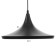 Bayerlux suspension "Delta" 1x40W E27 Black 36x36x118 cm