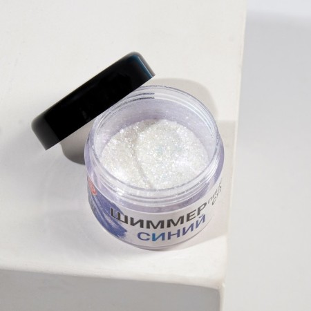 Shimmer for drinks Conadir "Blue", faction 200-700 µm, 5 g-2