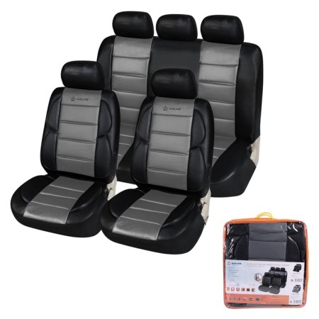 Universal Premier seats, 11 items, eco -leather, black/gray