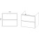 Viant Viant "Sofia" 2 boxes, suspended, 430x560x500 mm, with COMO 60 sink