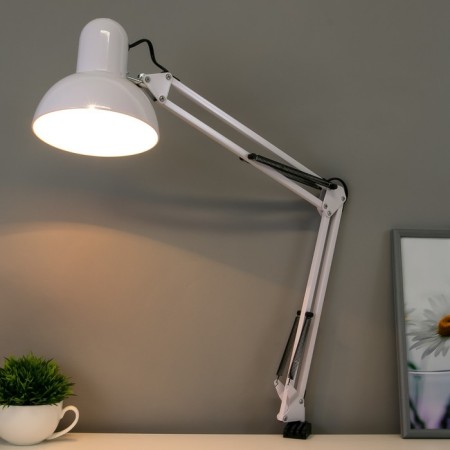 The table lamp on the clamp E27 60W cord is 1.5m.-1