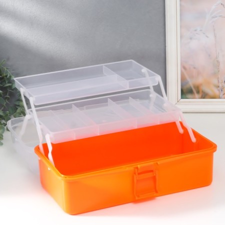 Casket Plastic for trifles "Box" MIX drawn up tiers 14.3x33x19.5 cm-5