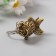 Metal keychain "Fish" mix 4.5x3 cm
