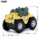Tank-translator car, works on batteries, MIX color