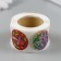 Stick Paper "Mushrooms" d = 2.5 cm 252 pcs in the roll