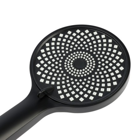 Set of showerrex Zein Z3556, upper on the hinges d = 22 cm, manual 3 modes d = 12 cm, black-7