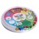 Mosaic is round, 80 elements of 13 mm