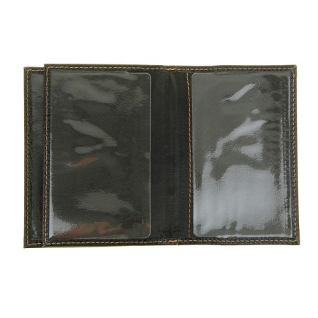Cover for autoDocations and passports, black color-2